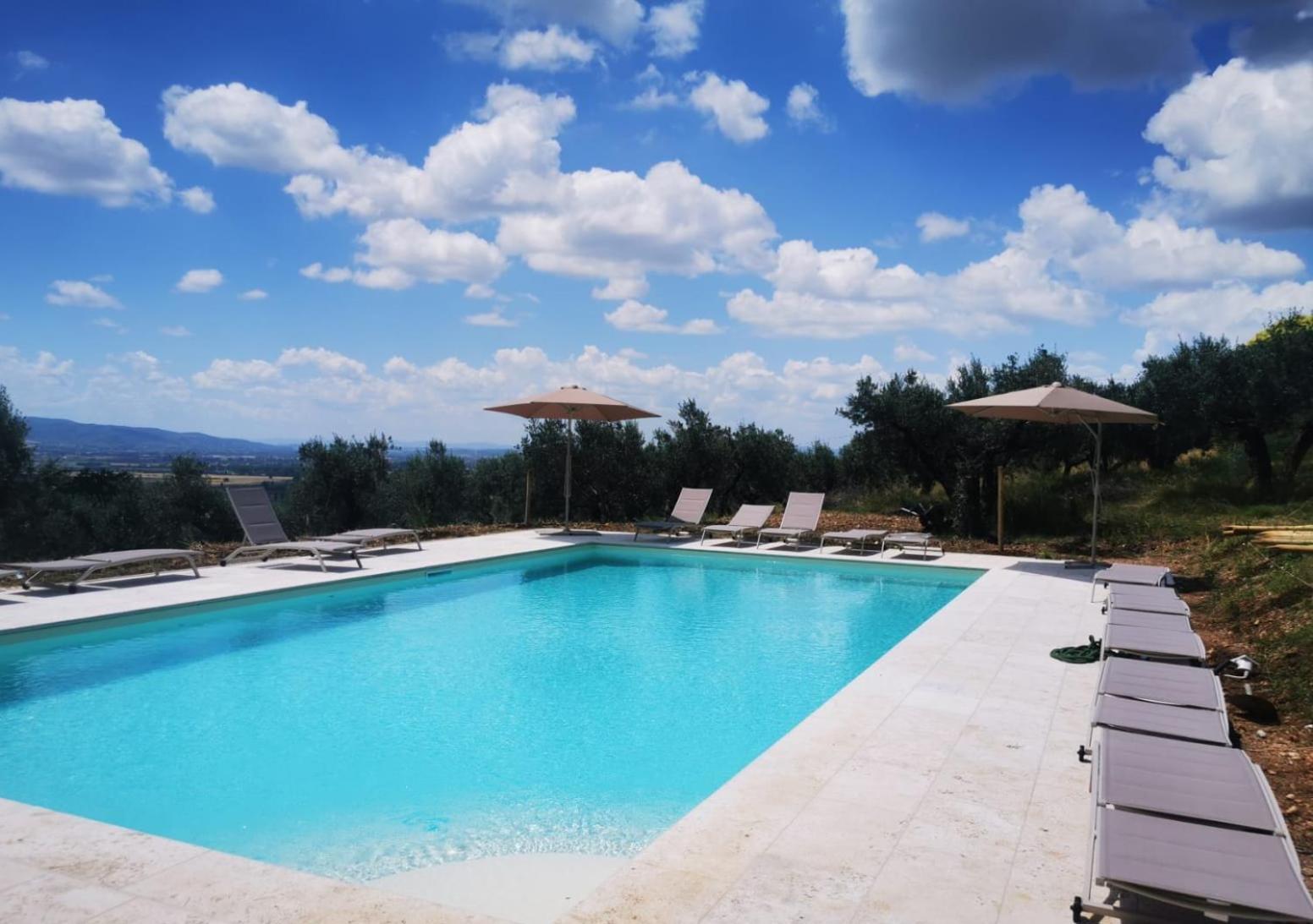 Agriturismo Villa Val D'Olivi Capodacqua  ภายนอก รูปภาพ